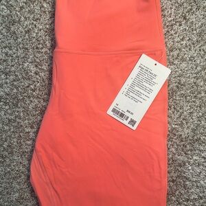 Lululemon Hot Pink High-Waisted Align 25” Leggings